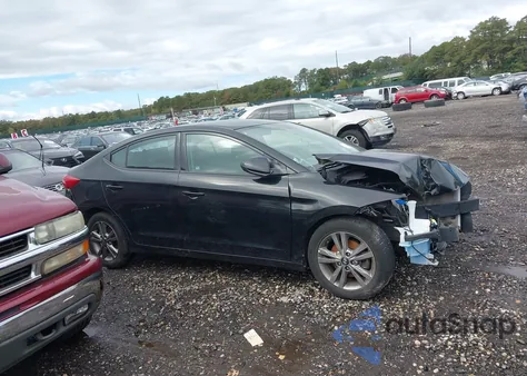 2018 Hyundai Elantra Sel из США, поврежденный, VIN 5NPD84LF0JH246889